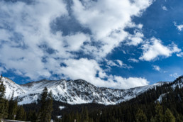 Mountain skyline